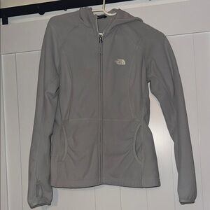 The North Face Women's Light Gray Fleece Jacket